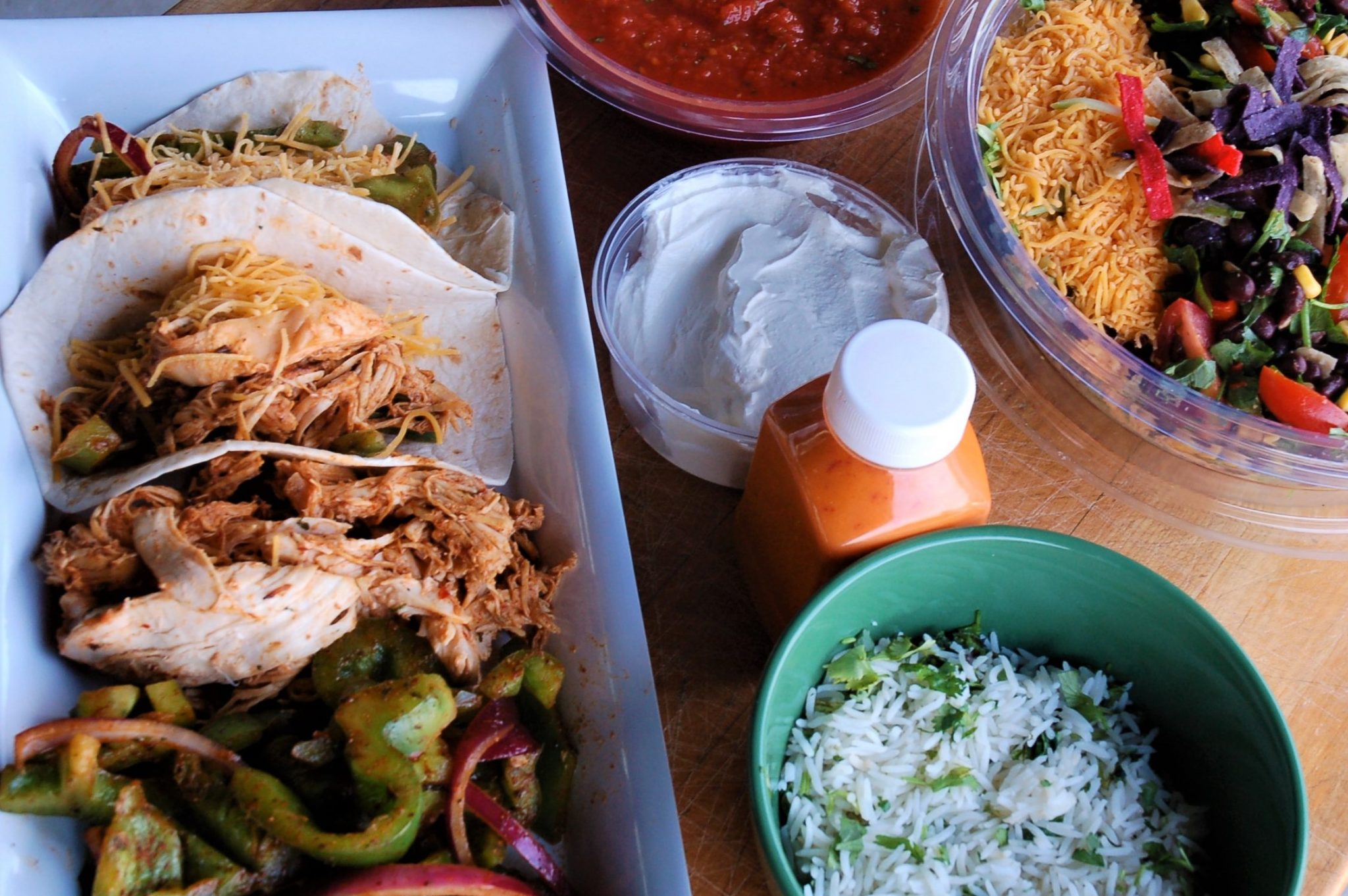 Chicken Fajita Family Meal Aynie's Catering