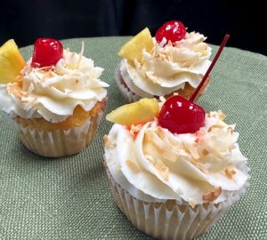 Pina Colada Cupcake