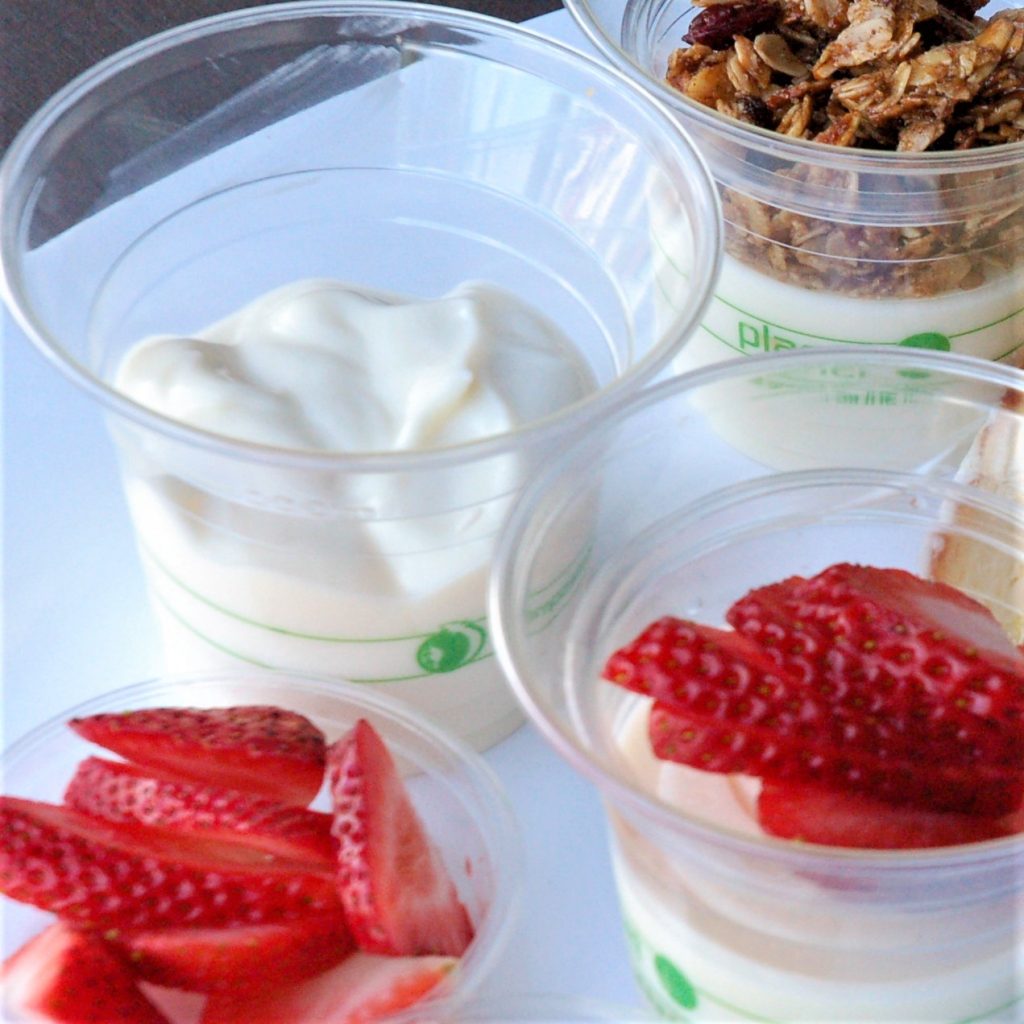 Individual Yogurt Parfaits Aynie's Catering