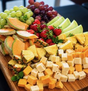 Cheese and Fresh Fruit Tray