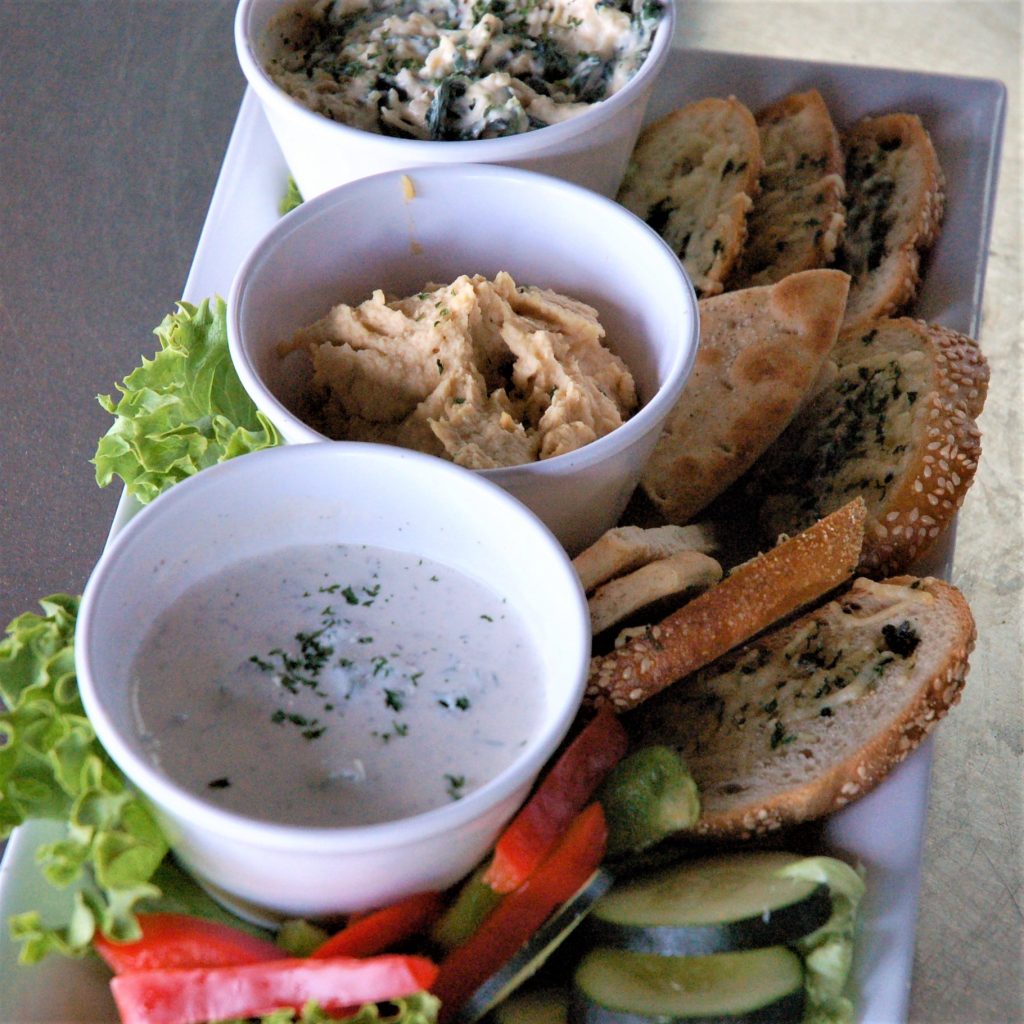 Spreads and Dips Tray Aynie's Corporate Catering