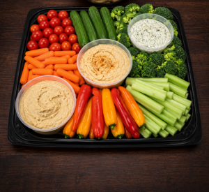 Spreads & Dips with Crispy Veggies (GF)