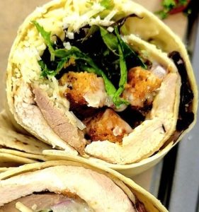 Chicken Caesar Salad Wrap