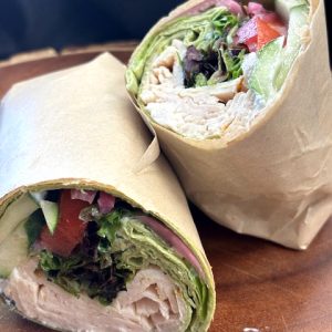 Greek Chicken Wrap