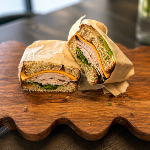 Turkey & Cheddar (Gluten Free Option Available)