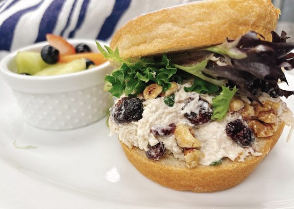 Cranberry, Walnut Chicken Salad