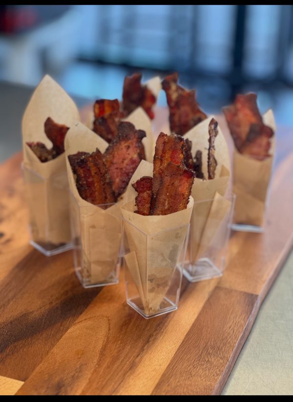 Brown Sugar Peppercorn Bacon Shooters