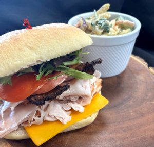 Turkey Club with Smoked Cheddar
