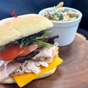 Turkey Club with Smoked Cheddar