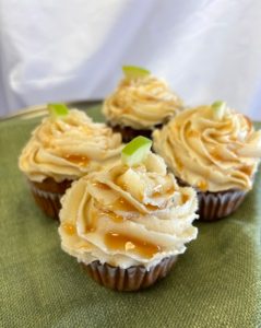 Caramel Apple Cupcakes