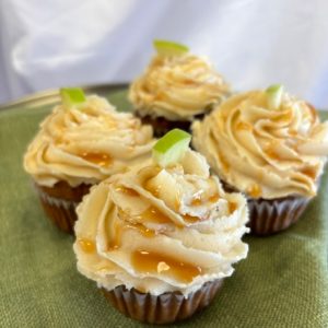 Caramel Apple Cupcakes