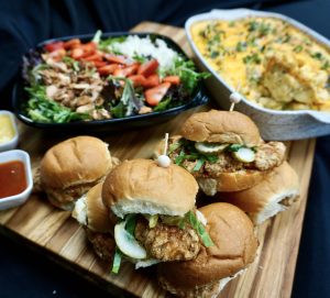 Hot Honey Chicken Slider Buffet