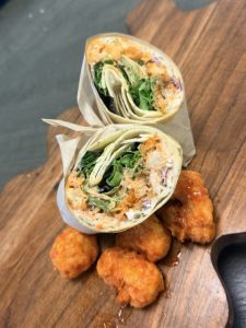 Buffalo Cauliflower Wrap
